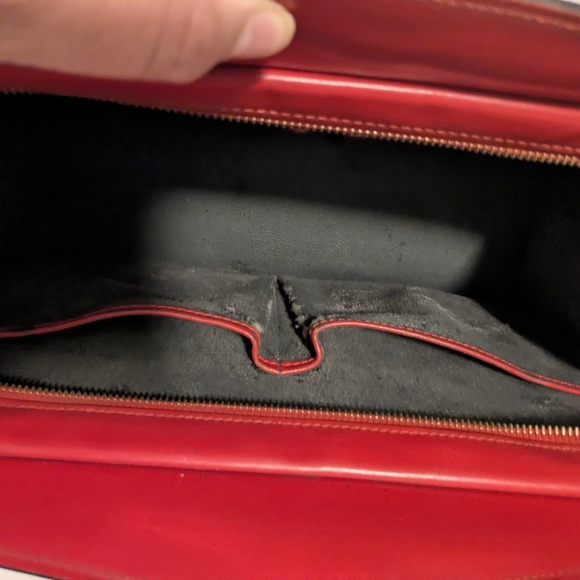 Authentic Louis Vuitton Red Epi Riviera Bag - Picture 10 of 15